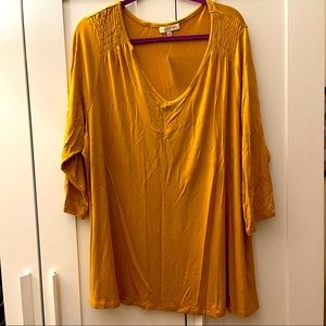 Retrology Mustard Color Blouse